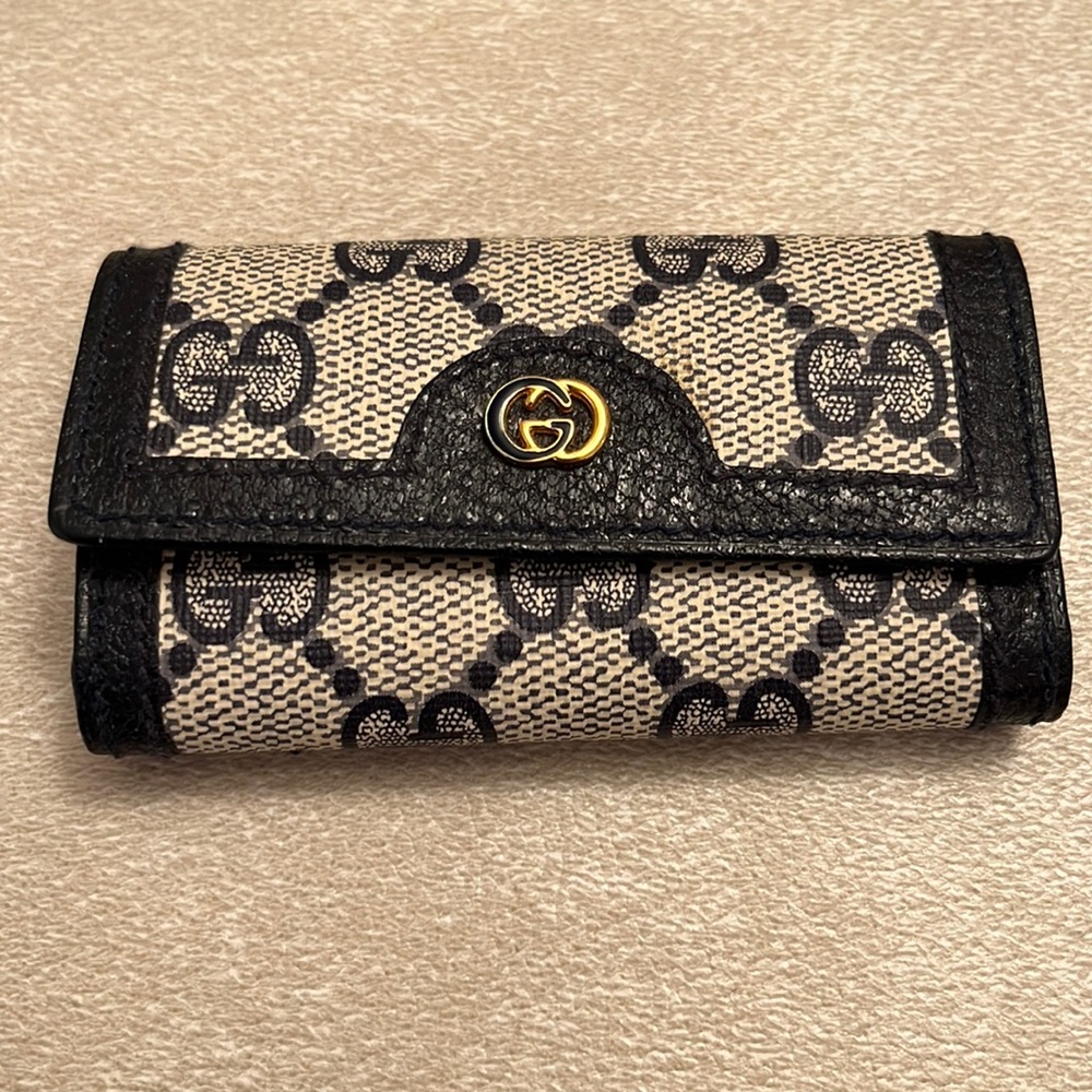 Vintage Gucci Monogram Key Ring - Unused!
